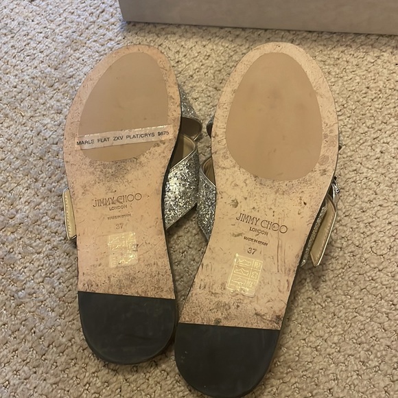Jimmy Choo sparkley Sandals - Picture 3 of 7